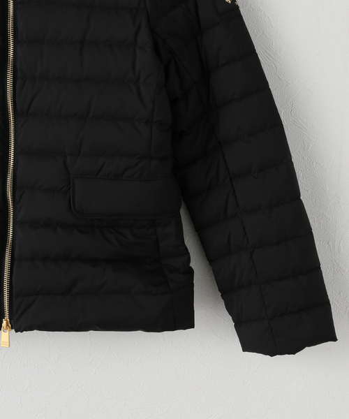 TATRAS CONCEPT STORE(タトラスコンセプトストア)の「【WEB+一部店舗限定】TATRAS / タトラス NOKO ノコ(ダウンジャケット/コート・レディース・ネイビー/ブラック・MEDIUM/LARGE)」の4枚目の写真