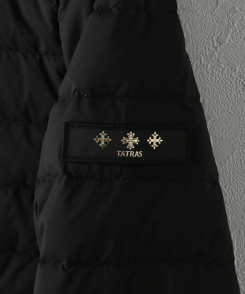 TATRAS CONCEPT STORE(タトラスコンセプトストア)の「【WEB+一部店舗限定】TATRAS / タトラス NOKO ノコ(ダウンジャケット/コート・レディース・ネイビー/ブラック・MEDIUM/LARGE)」の5枚目の写真