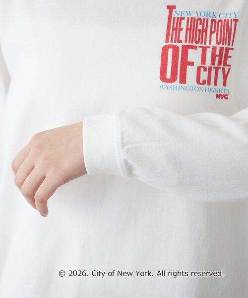 LOUNGEDRESS（ラウンジドレス）の「【GOOD ROCK SPEED】NYCロンT（Tシャツ/カットソー・レディース・オフホワイト・FREE）」の7枚目の写真