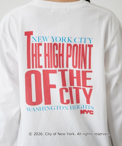 LOUNGEDRESS（ラウンジドレス）の「【GOOD ROCK SPEED】NYCロンT（Tシャツ/カットソー・レディース・オフホワイト・FREE）」の9枚目の写真