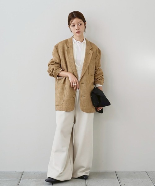 TODAYFUL（トゥデイフル）の「Tuck Sweat Pants（その他パンツ・レディース・インディゴブルー/アイボリー・36inch/38inch）」の11枚目の写真