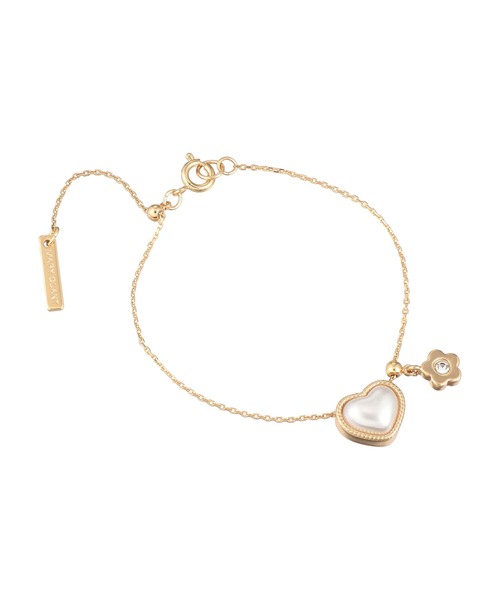 MARY QUANT（マリークワント）の「ハートパール ブレスレット（ブレスレット・レディース・ゴールド/ピンクゴールド・FREE）」の3枚目の写真