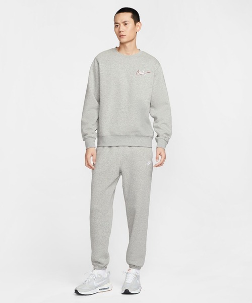 NIKE（ナイキ）の「ナイキ NIKE ナイキ クラブ BB クルー CTB L/S トップ（スウェット・メンズ・グレー/ブラック・S/M/L/LL/3L）」の10枚目の写真