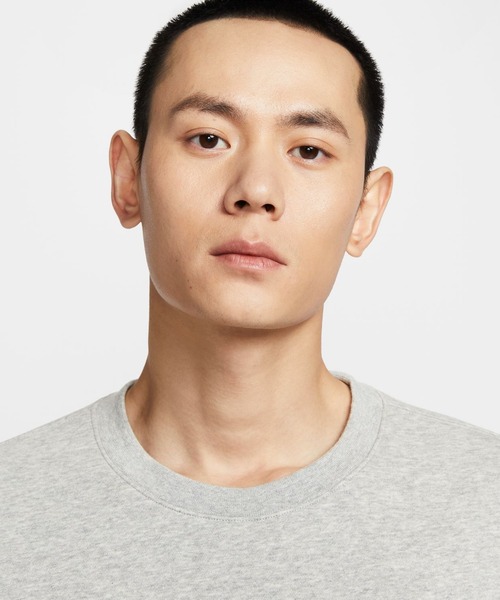 NIKE（ナイキ）の「ナイキ NIKE ナイキ クラブ BB クルー CTB L/S トップ（スウェット・メンズ・グレー/ブラック・S/M/L/LL/3L）」の8枚目の写真