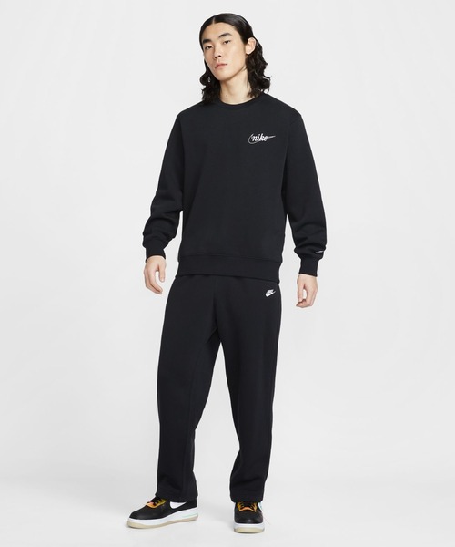NIKE（ナイキ）の「ナイキ NIKE ナイキ クラブ BB クルー CTB L/S トップ（スウェット・メンズ・グレー/ブラック・S/M/L/LL/3L）」の5枚目の写真