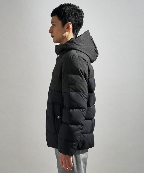 TAKEO KIKUCHI（タケオキクチ）の「コンビ ダウンブルゾン（ダウンジャケット/コート・メンズ・ブラック系4・03/02/04）」の14枚目の写真