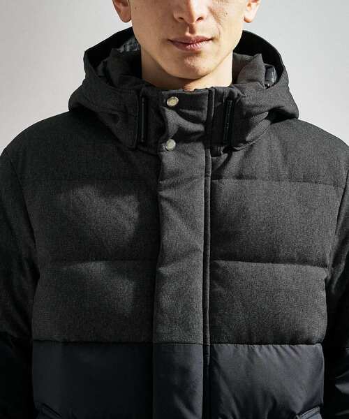 TAKEO KIKUCHI（タケオキクチ）の「コンビ ダウンブルゾン（ダウンジャケット/コート・メンズ・ブラック系4・03/02/04）」の7枚目の写真