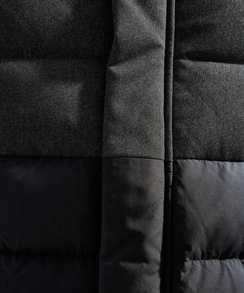 TAKEO KIKUCHI（タケオキクチ）の「コンビ ダウンブルゾン（ダウンジャケット/コート・メンズ・ブラック系4・03/02/04）」の2枚目の写真
