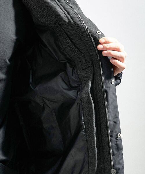 TAKEO KIKUCHI（タケオキクチ）の「コンビ ダウンブルゾン（ダウンジャケット/コート・メンズ・ブラック系4・03/02/04）」の5枚目の写真