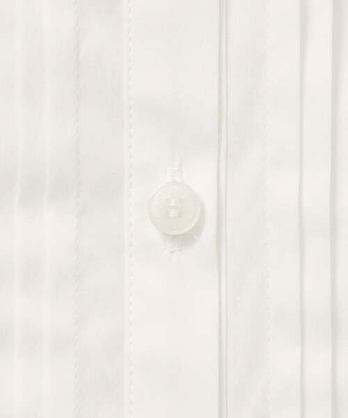 MACKINTOSH LONDON（マッキントッシュ ロンドン）の「コットンナイロンストレッチピンタックブラウス（シャツ/ブラウス・レディース・ブルー/オフホワイト・38/40）」の11枚目の写真