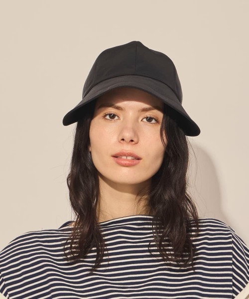 arth(アース)の「arth C/Ny 8P Wide Cap / アース(キャップ・レディース・ブラック/ベージュ・FREE)」の4枚目の写真