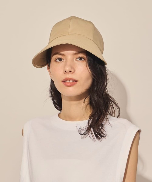 arth(アース)の「arth C/Ny 8P Wide Cap / アース(キャップ・レディース・ブラック/ベージュ・FREE)」の16枚目の写真