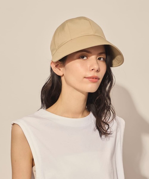 arth(アース)の「arth C/Ny 8P Wide Cap / アース(キャップ・レディース・ブラック/ベージュ・FREE)」の18枚目の写真