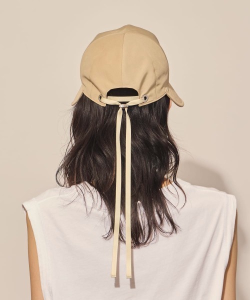 arth(アース)の「arth C/Ny 8P Wide Cap / アース(キャップ・レディース・ブラック/ベージュ・FREE)」の19枚目の写真