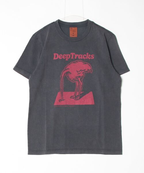 Nudie Jeans(ヌーディージーンズ)の「Nudie Jeans/ヌーディージーンズ Roy / プリントTシャツ / Antracite(Tシャツ/カットソー・メンズ・スミクロ・L/M)」の1枚目の写真