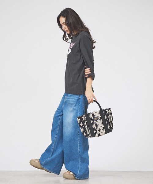 PENDLETON（ペンドルトン）の「【PENDLETON / ペンドルトン】GOBELINS MINI TOTE / ゴブラン ミニ トートバッグ/ユニセックス/【WEB限定】（トートバッグ・メンズ・ブルー/ブラック・フリー）」の12枚目の写真