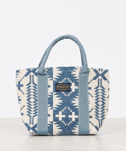 PENDLETON（ペンドルトン）の「【PENDLETON / ペンドルトン】GOBELINS MINI TOTE / ゴブラン ミニ トートバッグ/ユニセックス/【WEB限定】（トートバッグ・メンズ・ブルー/ブラック・フリー）」の13枚目の写真
