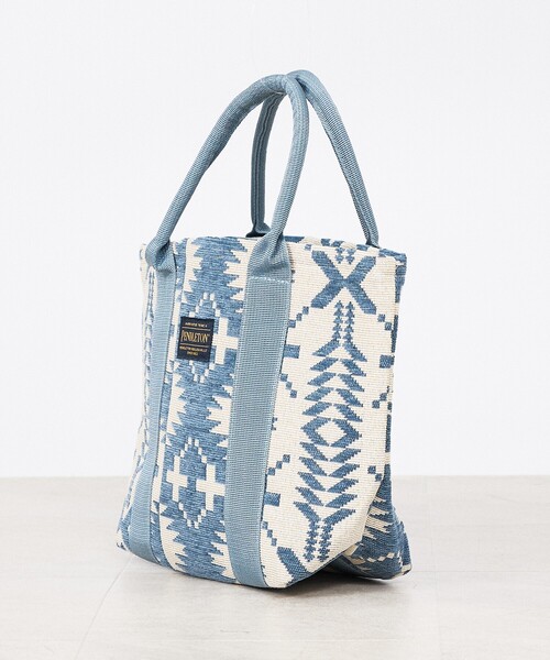 PENDLETON（ペンドルトン）の「【PENDLETON / ペンドルトン】GOBELINS MINI TOTE / ゴブラン ミニ トートバッグ/ユニセックス/【WEB限定】（トートバッグ・メンズ・ブルー/ブラック・フリー）」の6枚目の写真