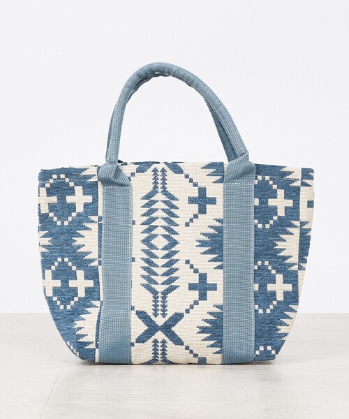 PENDLETON（ペンドルトン）の「【PENDLETON / ペンドルトン】GOBELINS MINI TOTE / ゴブラン ミニ トートバッグ/ユニセックス/【WEB限定】（トートバッグ・メンズ・ブルー/ブラック・フリー）」の7枚目の写真