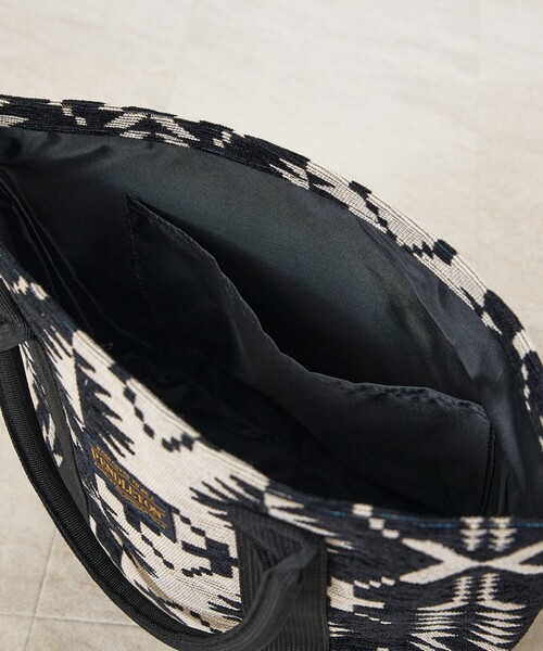 PENDLETON（ペンドルトン）の「【PENDLETON / ペンドルトン】GOBELINS MINI TOTE / ゴブラン ミニ トートバッグ/ユニセックス/【WEB限定】（トートバッグ・メンズ・ブルー/ブラック・フリー）」の3枚目の写真