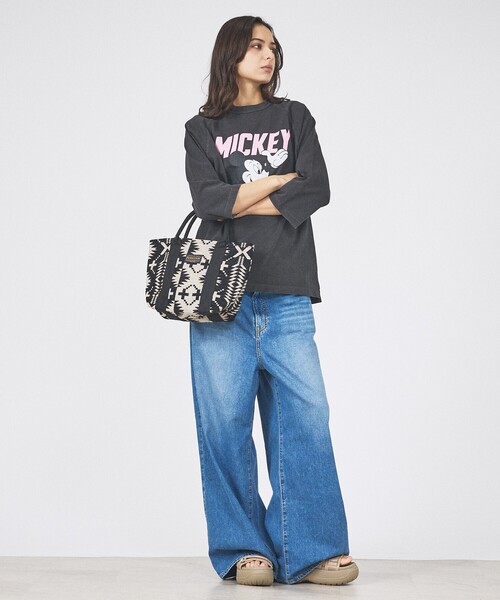 PENDLETON（ペンドルトン）の「【PENDLETON / ペンドルトン】GOBELINS MINI TOTE / ゴブラン ミニ トートバッグ/ユニセックス/【WEB限定】（トートバッグ・メンズ・ブルー/ブラック・フリー）」の5枚目の写真