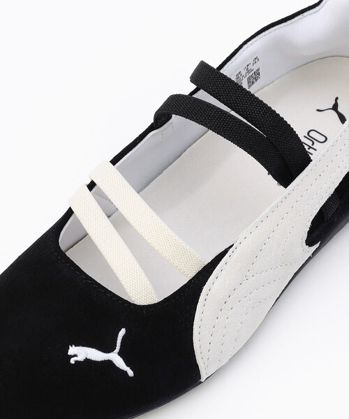 FREAK'S STORE(フリークスストア)の「PUMA/プーマ SPEEDCAT BALLET SUEDE WOMENS/プーマ スピードキャット バレエ スエード ウィメンズ(スニーカー・レディース・ブラック/ナチュラル/ライトピンク/サックスブルー・23.5cm/24.5cm/24.0cm)」の10枚目の写真