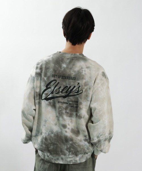 BAYFLOW（ベイフロー）の「タイダイスウェットプルオーバー（Tシャツ/カットソー・メンズ・グリーン/ブルー/ブラック・LARGE/MEDIUM）」の2枚目の写真