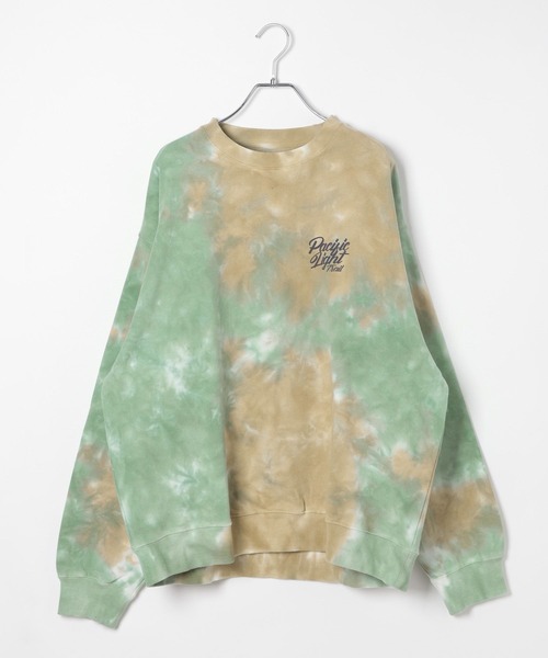 BAYFLOW（ベイフロー）の「タイダイスウェットプルオーバー（Tシャツ/カットソー・メンズ・グリーン/ブルー/ブラック・LARGE/MEDIUM）」の11枚目の写真
