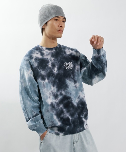 BAYFLOW（ベイフロー）の「タイダイスウェットプルオーバー（Tシャツ/カットソー・メンズ・グリーン/ブルー/ブラック・LARGE/MEDIUM）」の16枚目の写真