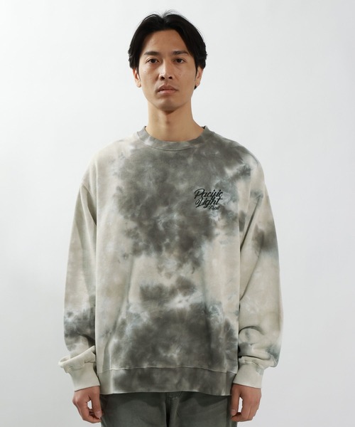 BAYFLOW（ベイフロー）の「タイダイスウェットプルオーバー（Tシャツ/カットソー・メンズ・グリーン/ブルー/ブラック・LARGE/MEDIUM）」の21枚目の写真