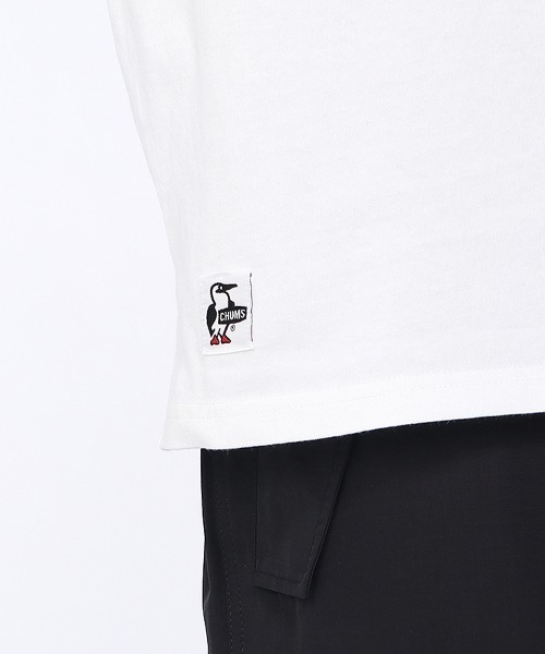 CHUMS（チャムス）の「CHUMS/チャムス　アンチバグ ファストフードポケットTEE　Anti-Bug Fast Food Pocket TEE（Tシャツ/カットソー・メンズ・ホワイト/ベージュ・XL/L/M）」の17枚目の写真