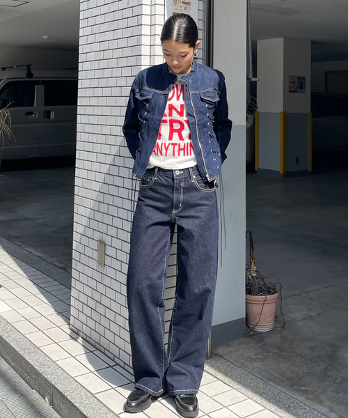Oriens JOURNAL STANDARD(オリエンス ジャーナルスタンダード)の「SHOW UP プリントTEE(Tシャツ/カットソー・レディース・ホワイト/パープル/イエロー・SMALL/MEDIUM)」の11枚目の写真