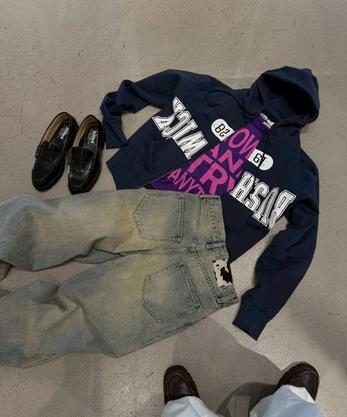 Oriens JOURNAL STANDARD（オリエンス ジャーナルスタンダード）の「SHOW UP プリントTEE（Tシャツ/カットソー・レディース・ホワイト/パープル/イエロー・SMALL/MEDIUM）」の7枚目の写真