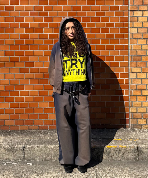 Oriens JOURNAL STANDARD（オリエンス ジャーナルスタンダード）の「SHOW UP プリントTEE（Tシャツ/カットソー・レディース・ホワイト/パープル/イエロー・SMALL/MEDIUM）」の8枚目の写真