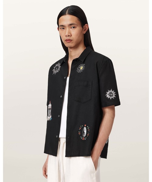 セール】KARLTON PRINTED BOXY SHIRT | KARLTON プリント ボクシー