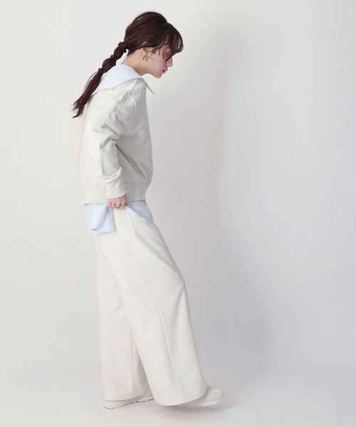 NOAHL(ノアル)の「【NOAHL】バック刺繍スウェットプルオーバー(スウェット・レディース・オートミール/ライトブルー・FREE)」の15枚目の写真