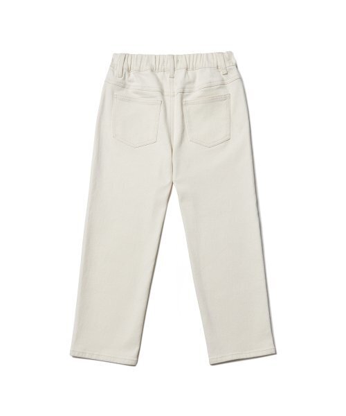 MUSINSA STANDARD KIDS（ムシンサスタンダードキッズ）の「レギュラーフィットバンディングデニムパンツ[クリーム]（デニムパンツ・レディース・その他・100/110/120/130/140/150）」の3枚目の写真