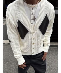 STEEPC（スティップ）の「ディア*パターンカーディガン（カーディガン/ボレロ）」