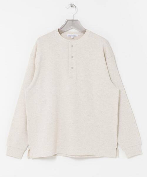 URBAN RESEARCH(アーバンリサーチ)の「『UR TECH』度詰めワッフルヘンリーロングスリーブ(Tシャツ/カットソー・メンズ・ブラック/オートミール/ホワイト/ライトグレー・MEDIUM/LARGE)」の19枚目の写真