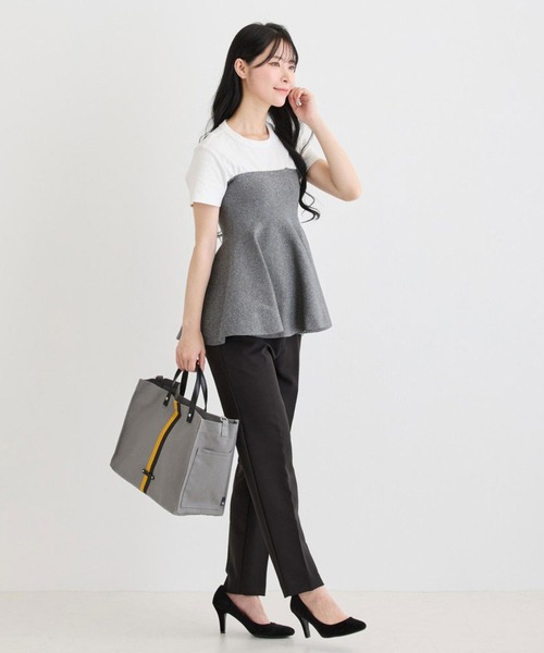 ROOTOTE(ルートート)の「ルートート / LT.デリ.メッゾプント-A(ショルダーバッグ・レディース・ベージュ/グレー/ブラック・FREE)」の11枚目の写真