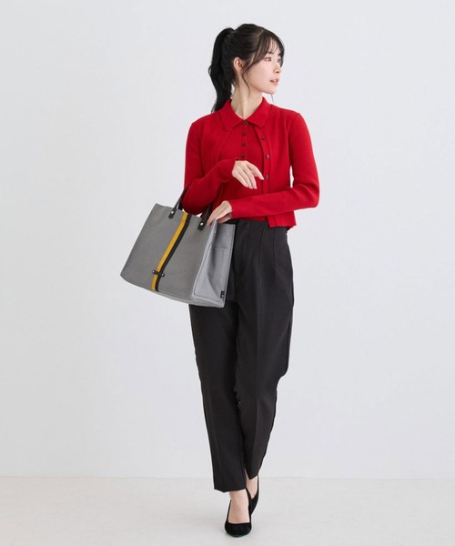 ROOTOTE(ルートート)の「ルートート / LT.デリ.メッゾプント-A(ショルダーバッグ・レディース・ベージュ/グレー/ブラック・FREE)」の8枚目の写真