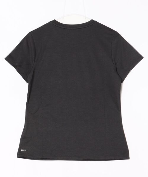 PUMA（プーマ）の「《PUMA》W TAD ESS HEATHER LOGO Tｼｬﾂ（Tシャツ/カットソー・レディース・ブラック/ライトグレー・S/M/L/XL）」の3枚目の写真