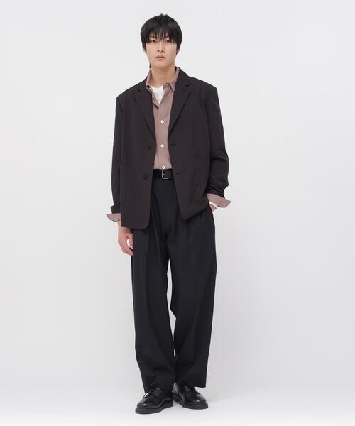 MARGARET HOWELL(マーガレットハウエル)の「SUMMER WOOL Ⅱ(その他パンツ・メンズ・ブラック・SMALL/MEDIUM/LARGE)」の4枚目の写真
