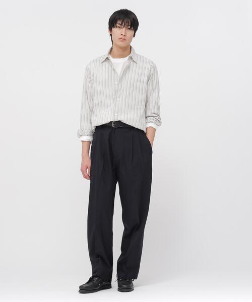 MARGARET HOWELL(マーガレットハウエル)の「SUMMER WOOL Ⅱ(その他パンツ・メンズ・ブラック・SMALL/MEDIUM/LARGE)」の6枚目の写真