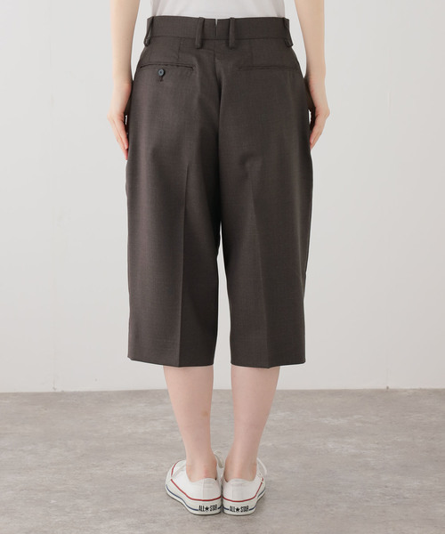 FRAMeWORK(フレームワーク)の「JANE SMITH/ジェーンスミス wool tropical short trouser(その他パンツ・レディース・ブラウン・FREE)」の4枚目の写真