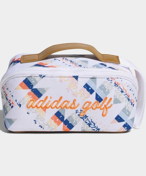 adidas（アディダス）の「グラフィックポーチ【adidas Golf/アディダスゴルフ】（ボディバッグ/ウエストポーチ・メンズ・ホワイト/ブラック・FREE）」の2枚目の写真
