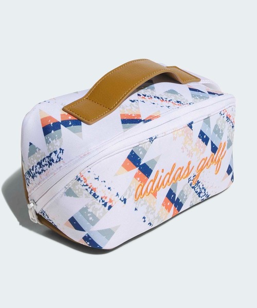 adidas（アディダス）の「グラフィックポーチ【adidas Golf/アディダスゴルフ】（ボディバッグ/ウエストポーチ・メンズ・ホワイト/ブラック・FREE）」の4枚目の写真