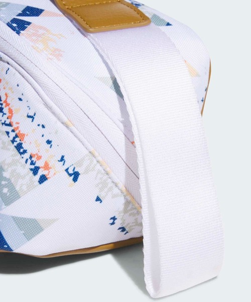 adidas（アディダス）の「グラフィックポーチ【adidas Golf/アディダスゴルフ】（ボディバッグ/ウエストポーチ・メンズ・ホワイト/ブラック・FREE）」の6枚目の写真