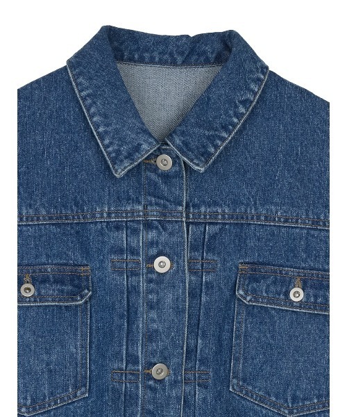 JAPAN MADE BACK FLARE DENIM JACKET（デニムジャケット）｜Ameri
