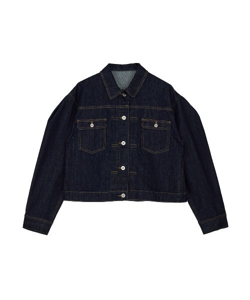 JAPAN MADE BACK FLARE DENIM JACKET（デニムジャケット）｜Ameri